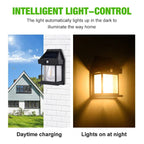 Outdoor Solar Wall Light For Home & Garden