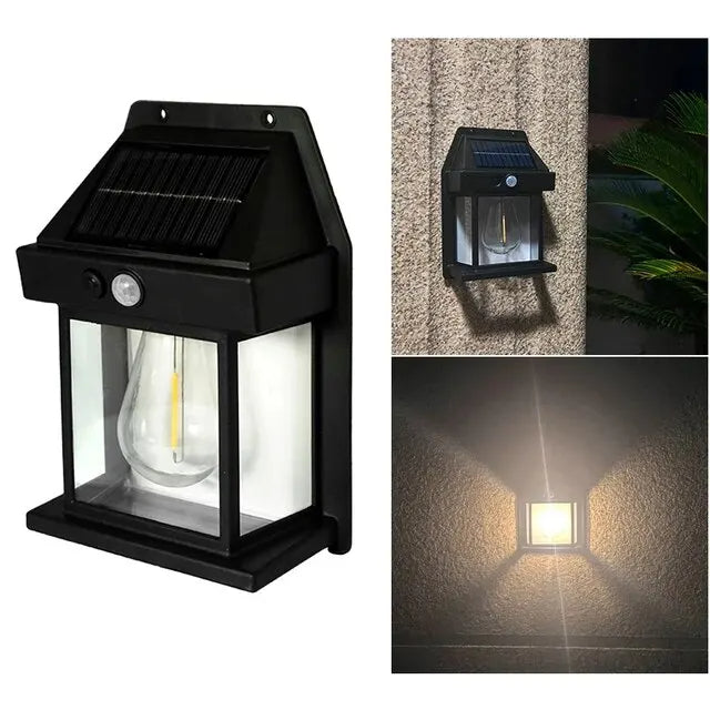 Outdoor Solar Wall Light For Home & Garden